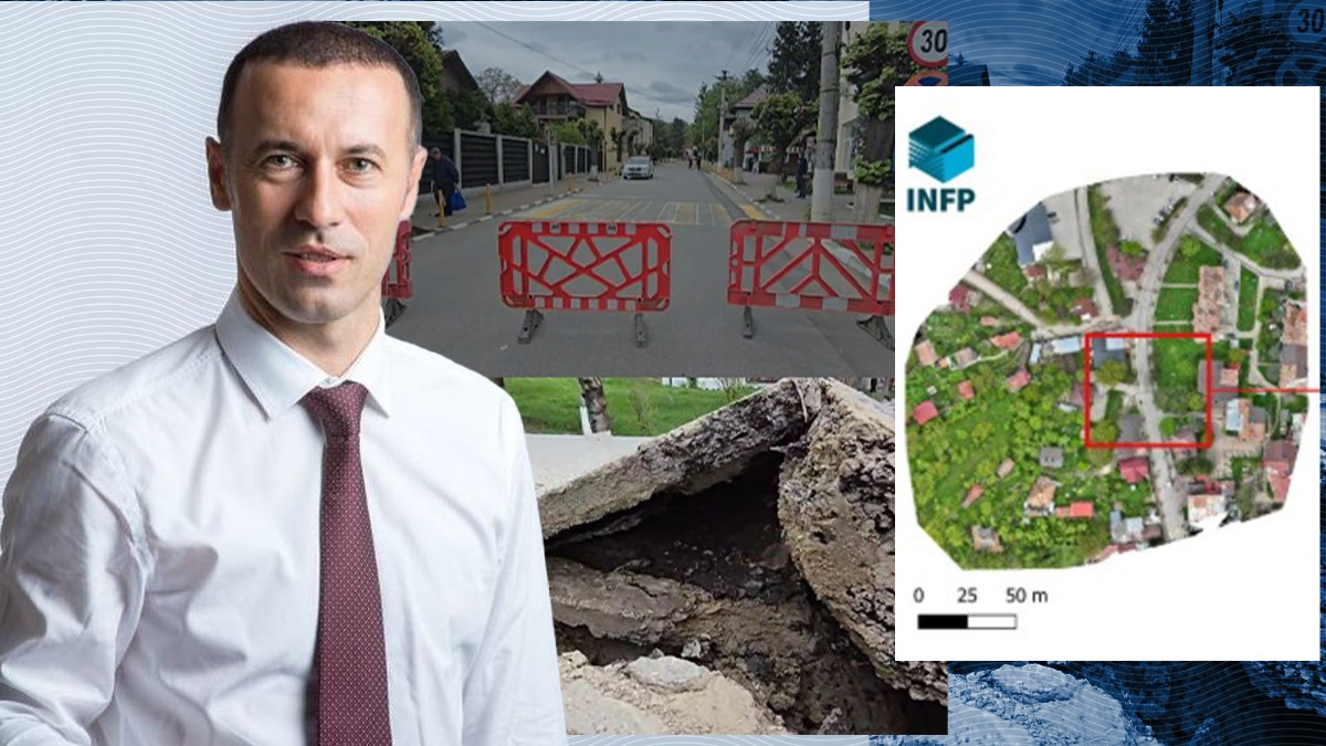 Cine este de vină pentru SURPAREA drumului din Slănic Prahova? Documentul care îl ”îngroapă” pe Iulian Dumitrescu (PNL), ”Baronul Lamborghini”