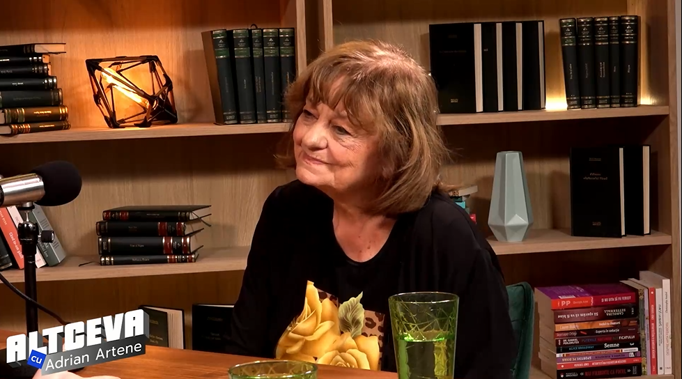 Scriitoarea Ana Blandiana, la ALTCEVA cu Adrian Artene: „În general, poezia este o formă de Înviere”