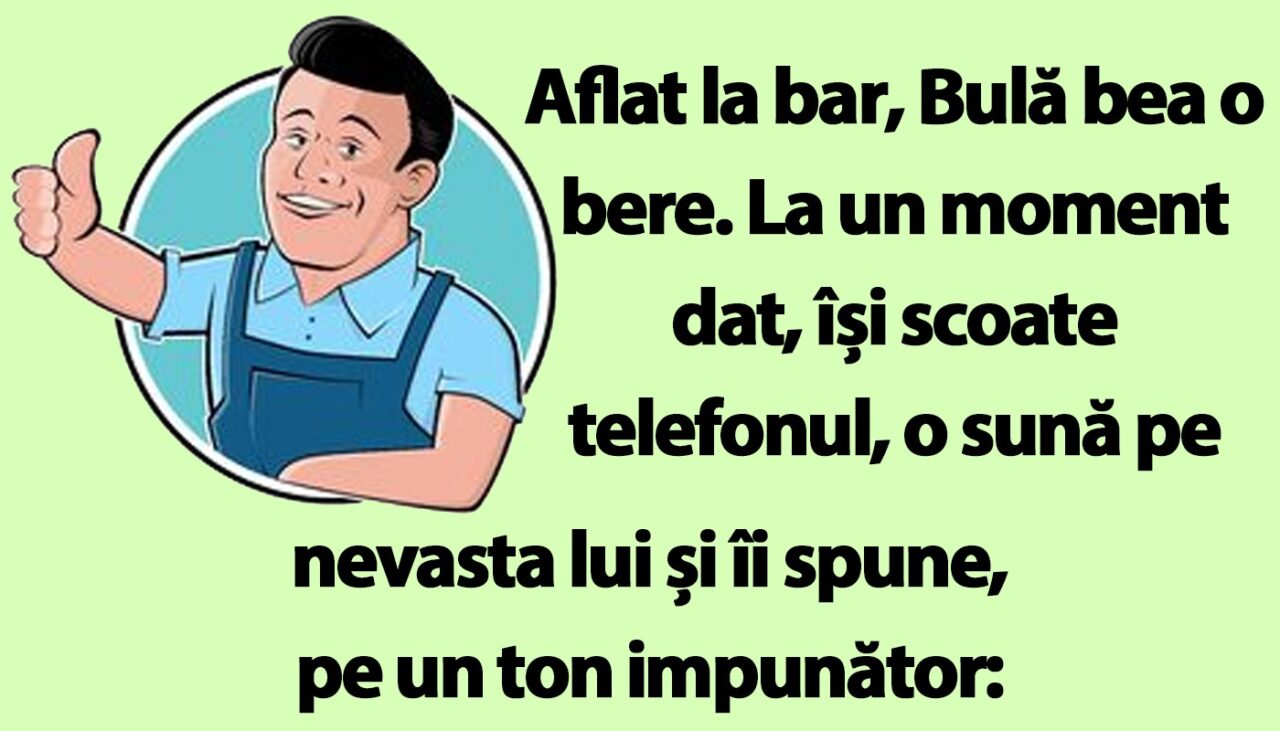 BANC | Bulă și barmanul