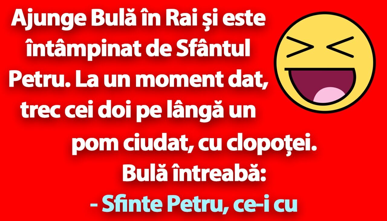 BANC | Bulă, Sfântul Petru și „pomul minciunilor”