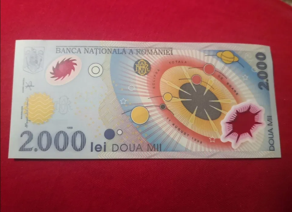 Mai știi celebra bancnotă cu eclipsa de soare, emisă de BNR în 1999? Ireal cu câți bani se vinde acum, în aprilie 2024