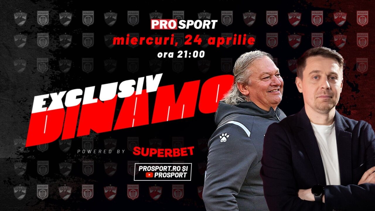 EXCLUSIV DINAMO, miercuri, de la ora 21. Invitat Dănuț Lupu, fost jucător în „Ștefan cel Mare”, în prezent team-manager la ACS FC Dinamo