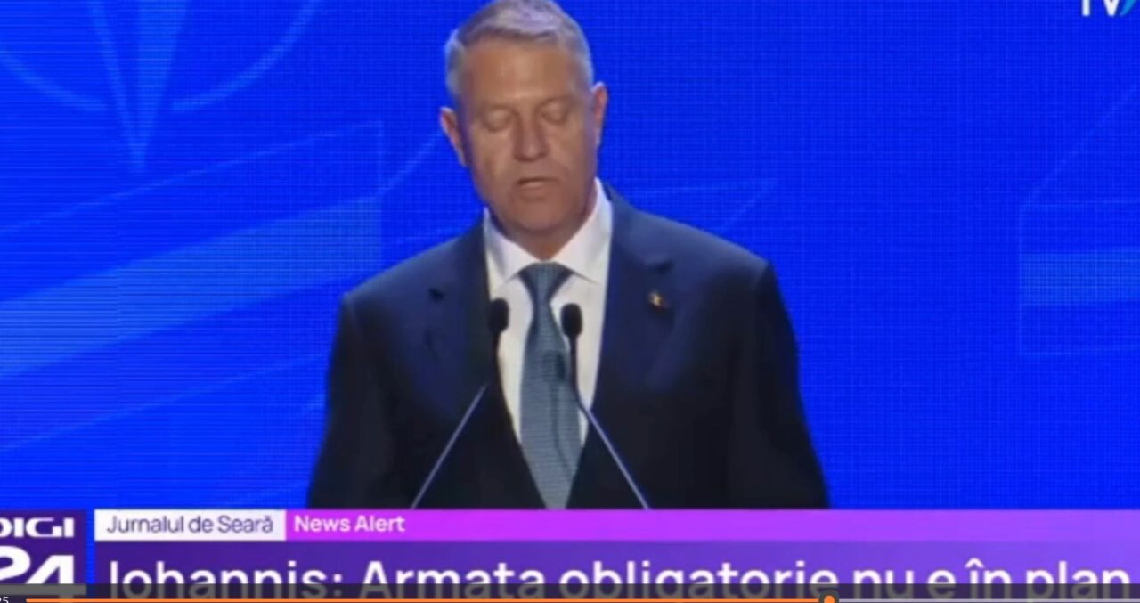 Klaus Iohannis: Armata obligatorie în România nu este, deocamdată, în plan