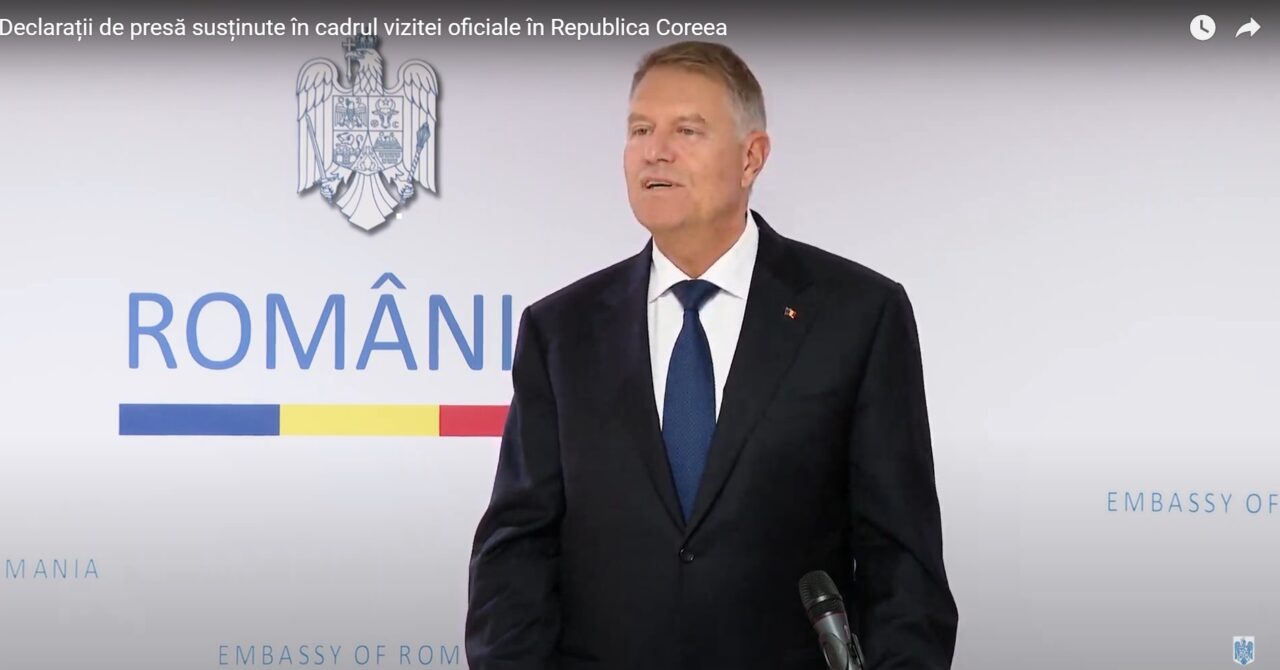 Aflat în COREEA de SUD, Klaus Iohannis vorbește despre serviciul militar OBLIGATORIU: Mai multă PUBLICITATE!