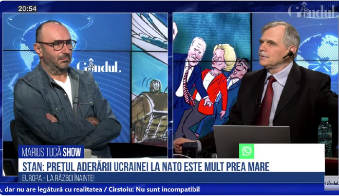 POLL Marius Tucă Show: „Credeți că Ucraina ar trebui să fie primită în NATO, în următorii 10 ani?”