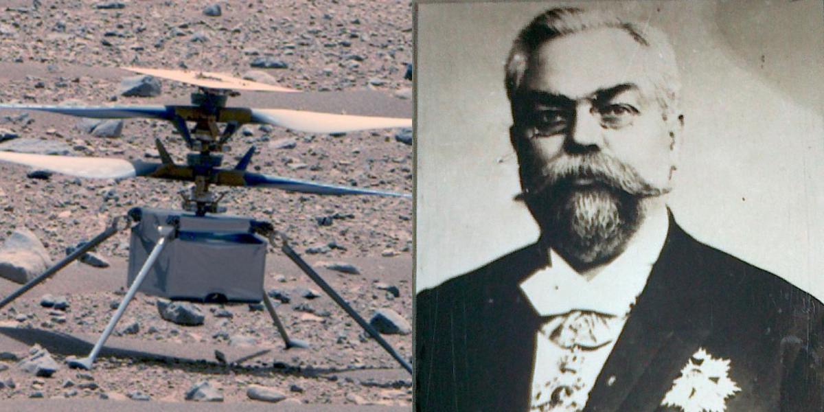 19 APRILIE, calendarul zilei: Primul zbor pe Marte al elicopterului NASA Ingenuity/ Se naște Anghel Saligny