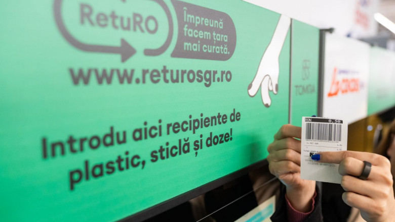 Doar 10% din ambalajele SGR puse pe piață au fost reciclate, la patru luni de la lansarea sistemului. Care este motivul