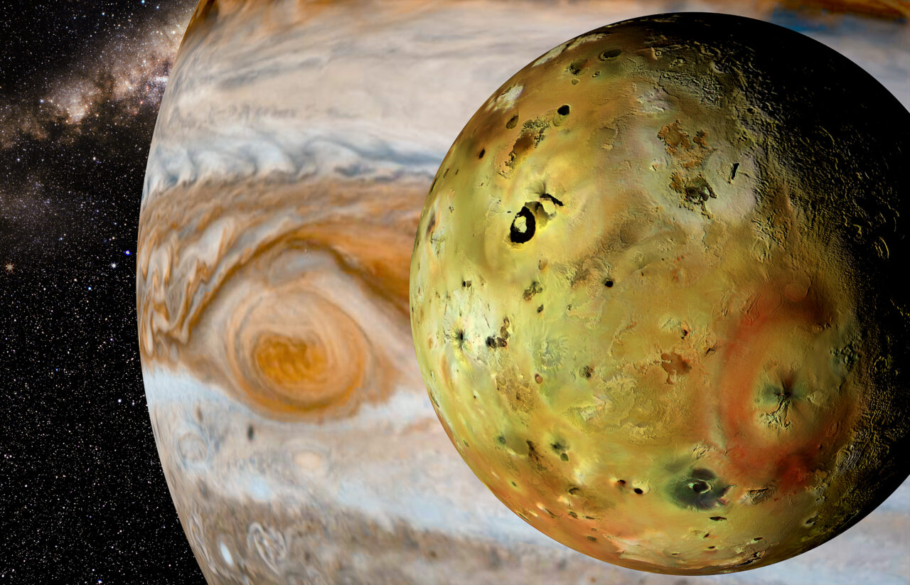 Luna vulcanică a planetei Jupiter. NASA a publicat noi imagini cu Io