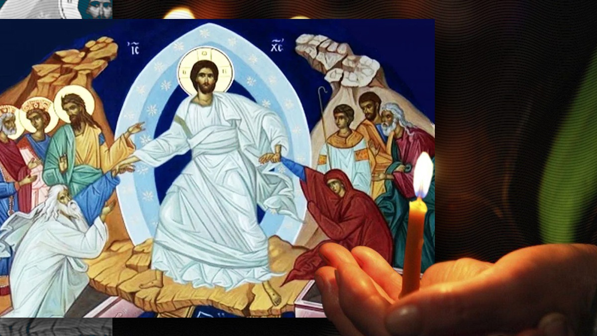 Paștele, sărbătoarea bucuriei eterne. ”Lumina de la Ierusalim vestește în fiecare casă că Hristos a înviat. Învierea este darul darurilor”