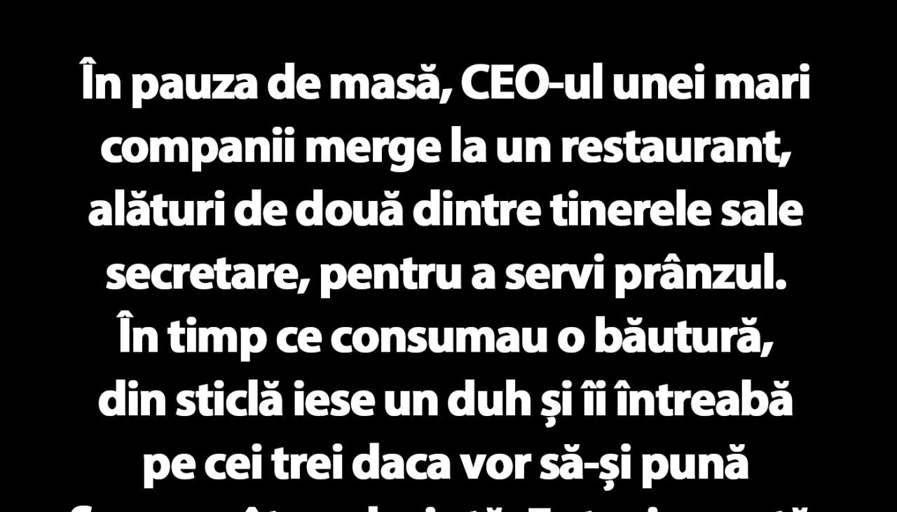 Cel mai tare banc de 1 Mai | CEO-ul companiei și cele două tinere secretare