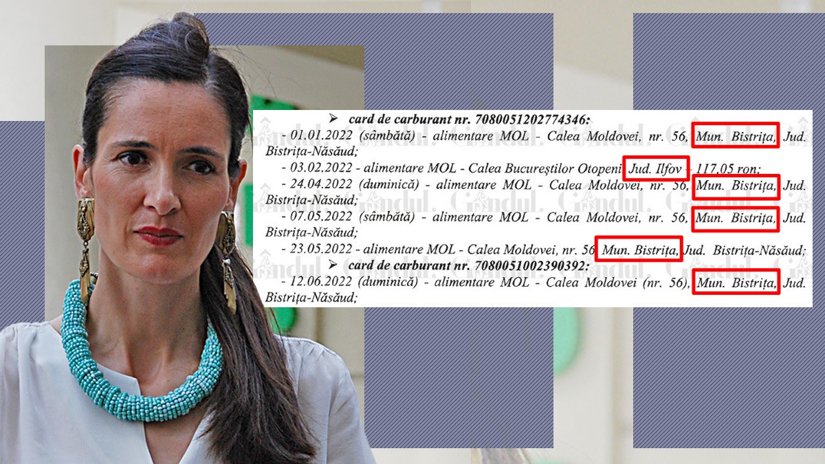 DOCUMENT EXCLUSIV | INSTITUȚII subordonate lui Clotilde Armand folosesc mașinile în afara Capitalei, fără ordine de deplasare! Cum sunt „stoarse” cardurile de combustibil