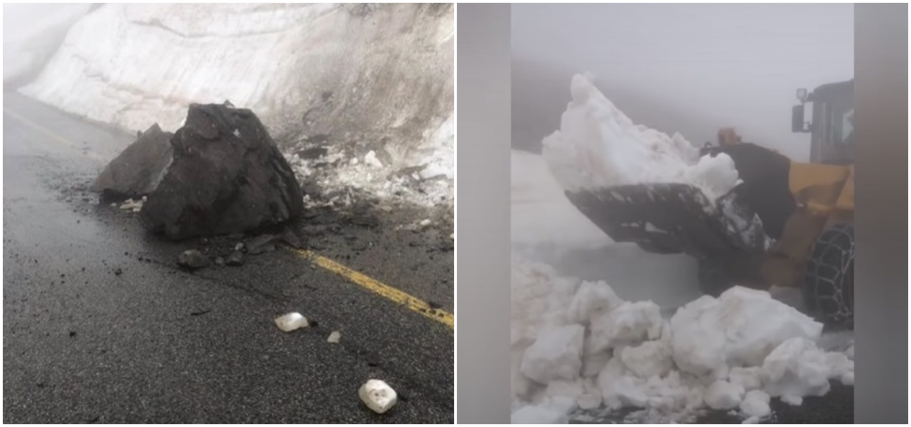Bucăți de stâncă, prăbușite pe Transalpina! Ce a decis DRDP Craiova