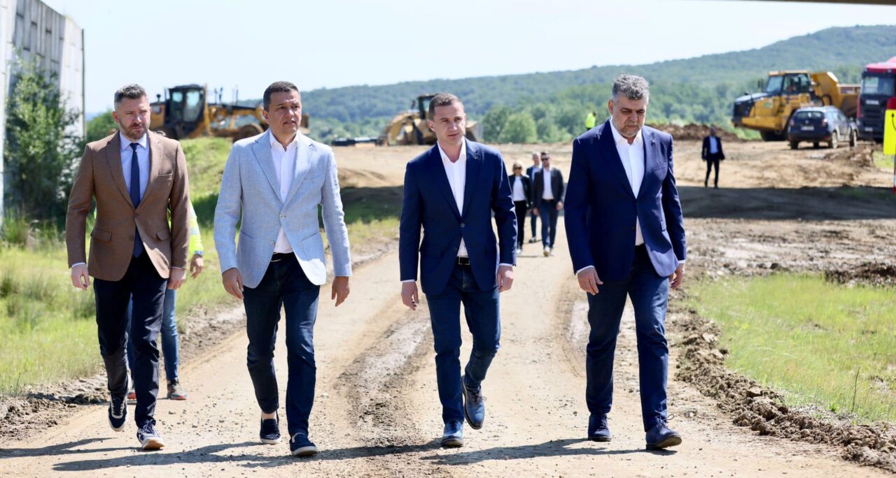 Sorin Grindeanu: Săptămâna viitoare semnăm contractul pentru VIADUCTELE de pe Autostrada Transilvannia / Marcel Ciolacu: A fost politică foarte bună