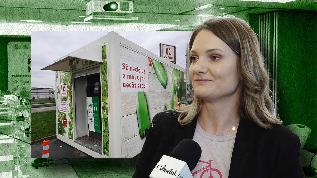 Recycle Now | Loredana Samoilă, Kaufland: Am INVESTIT în ultimii trei ani 16,5 milioane de euro în automatele de colectare separată