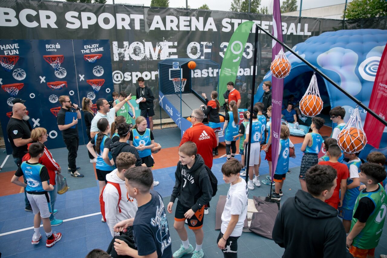Baschet 3×3 de CALITATE! Politehnica a fost luată cu asalt la Sport Arena Streetball