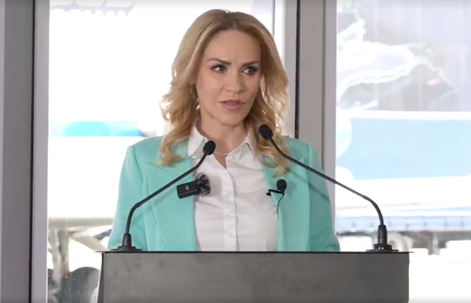 Gabriela Firea are în PLAN construcția unui nou aeroport în sudul Capitalei: Avem susținerea premierului Ciolacu