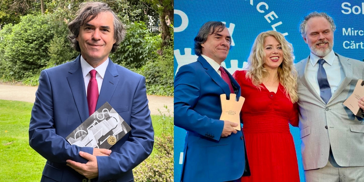 Mircea Cărtărescu a câștigat PREMIUL de la Festivalul Internațional de Literatură de la Dublin, pentru romanul Solenoid