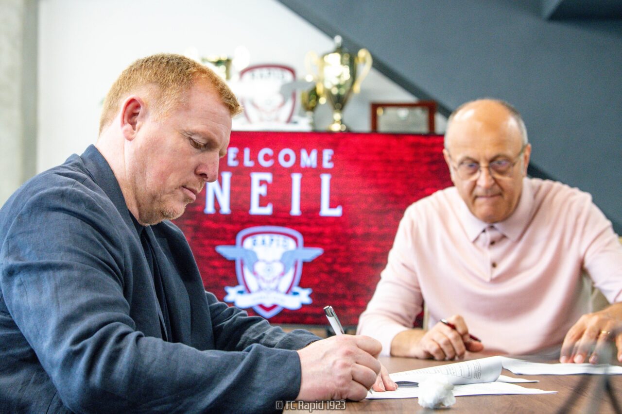 Neil Lennon, PREZENTAT oficial la Rapid! Care e mesajul lui Dan Șucu