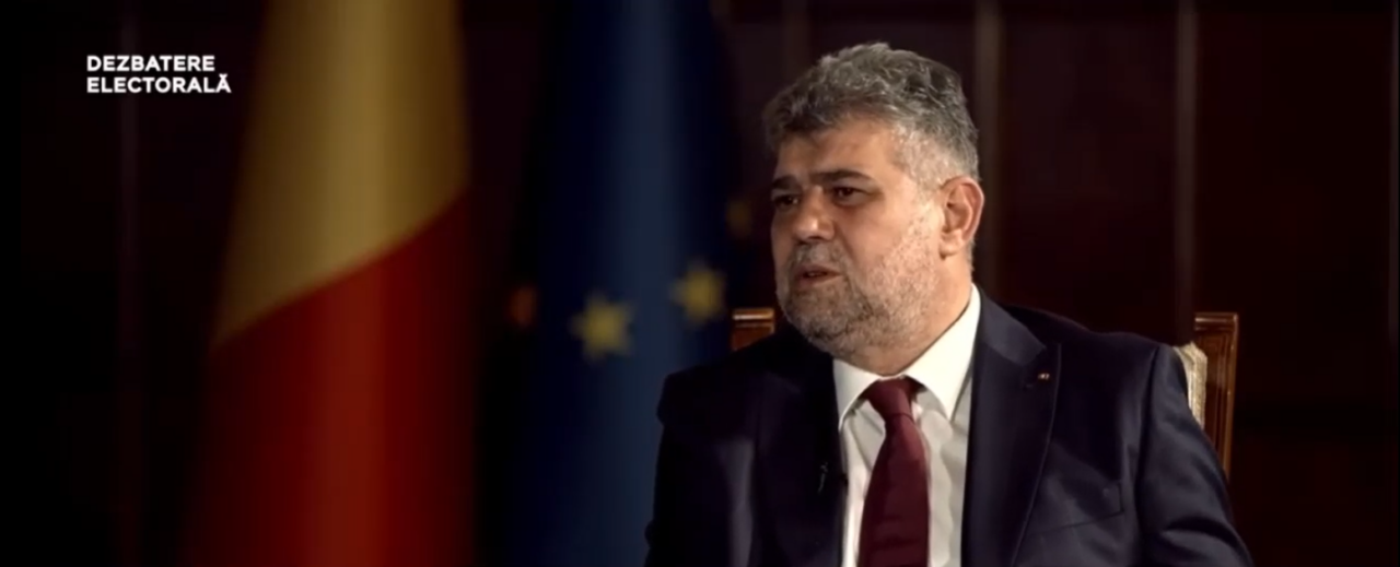Marcel Ciolacu, despre POZA cu Nicolae Ciucă și Nicușor Dan la meciul de fotbal: „A fost regizată de către Nicușor Dan acea întâlnire”