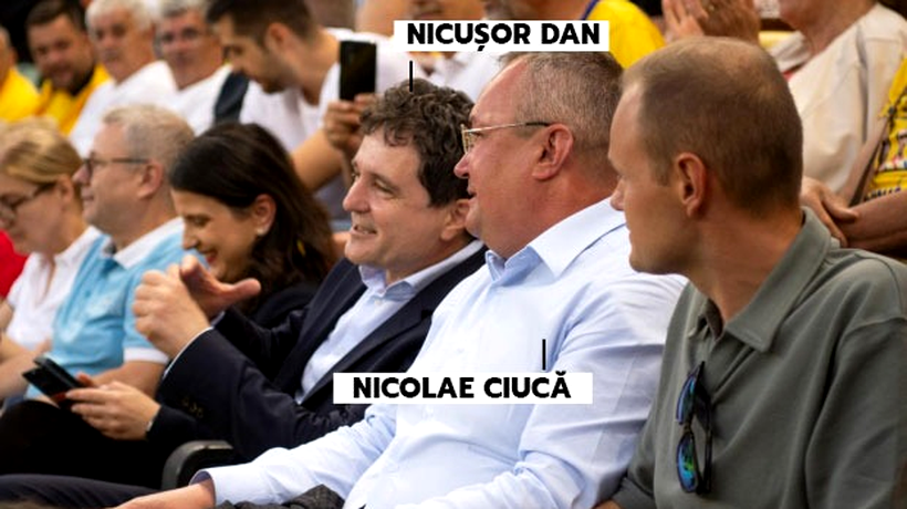 Rareș Bogdan, despre POZA de la meciul de fotbal cu Nicușor Dan și Nicolae Ciucă: „Arată disperarea. A coborât sub pragul de 30% în sondaje”