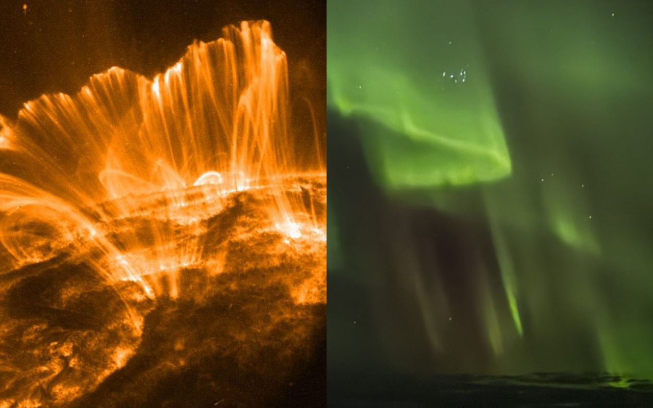 Aurore boreale ar putea fi vizibile din România de la o furtună geomagnetică severă (G4)