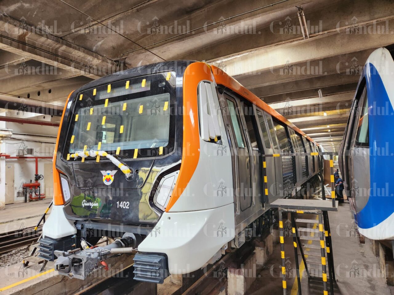 Mecanicii Metrorex trebuie să facă 500 de „ture” pentru rodajul primului metrou Alstom produs în Brazilia. Când ajunge în România a doua garnitură