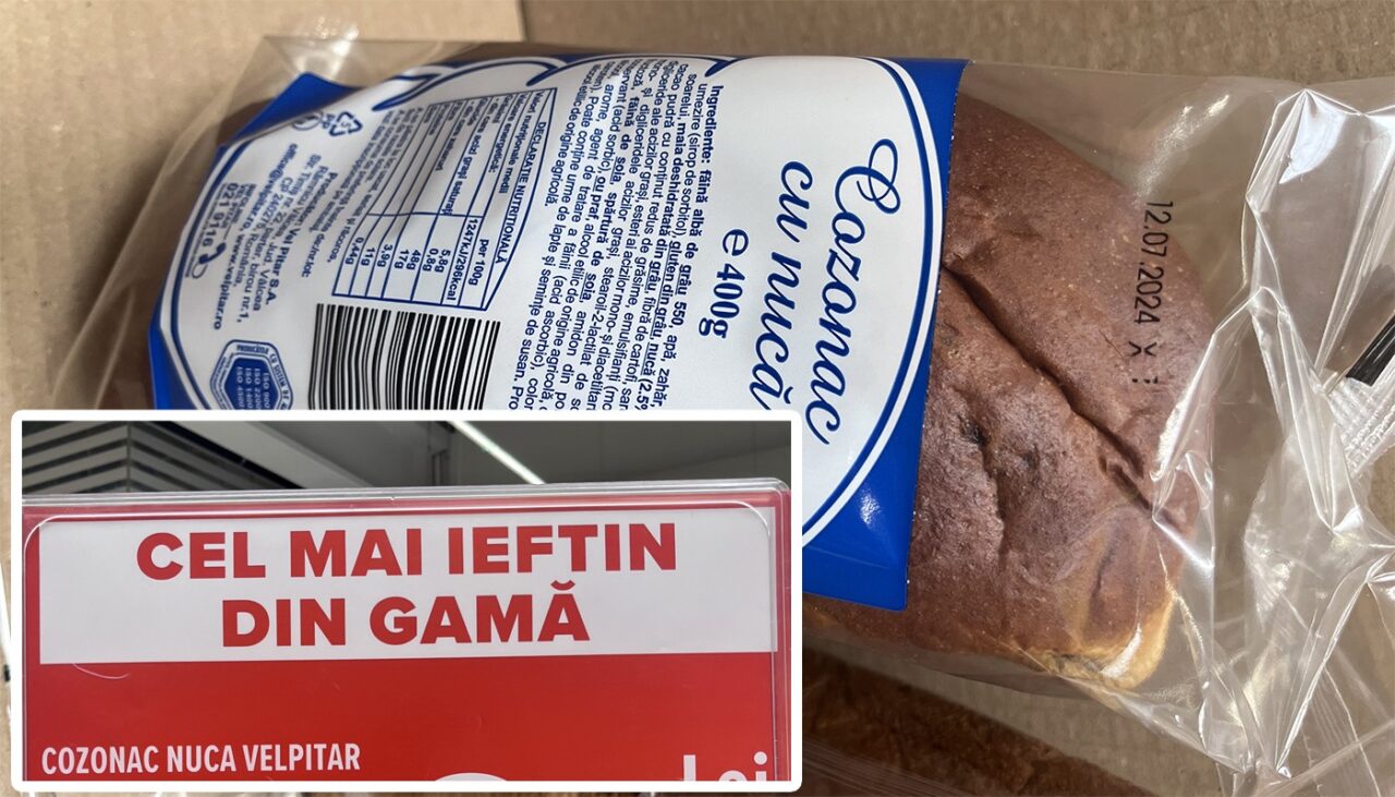 Câți lei costă cel mai IEFTIN cozonac din România. Poate fi cumpărat din Carrefour