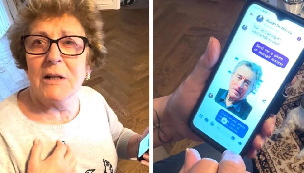 Această pensionară a crezut că discută cu Robert de Niro pe Facebook, dar nepoata ei și-a dat seama de întreaga tărășenie. Cu cine vorbise bătrâna