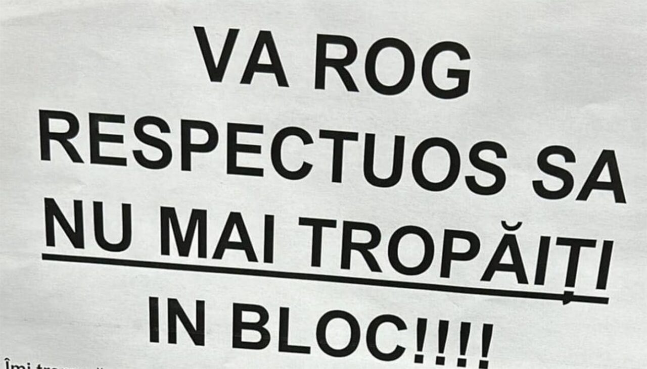 Ce răspuns a primit un bucureștean din Sectorul 5, după ce și-a rugat vecinul să nu mai facă zgomot la ora 23:00: „Din păcate, lumea se mai și…”