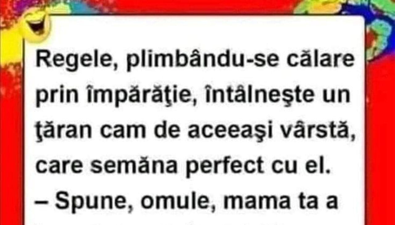 BANCUL ZILEI | Regele și țăranul