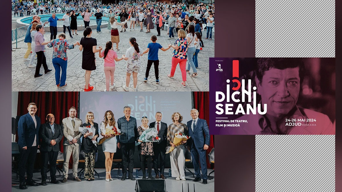 Trei zile MAGICE, la Adjud, după sufletul lui Ion Dichiseanu. „Titanic vals” și „Praf de stele”, la festivalul NEMURIRII: „Tata ar fi mândru de noi!”
