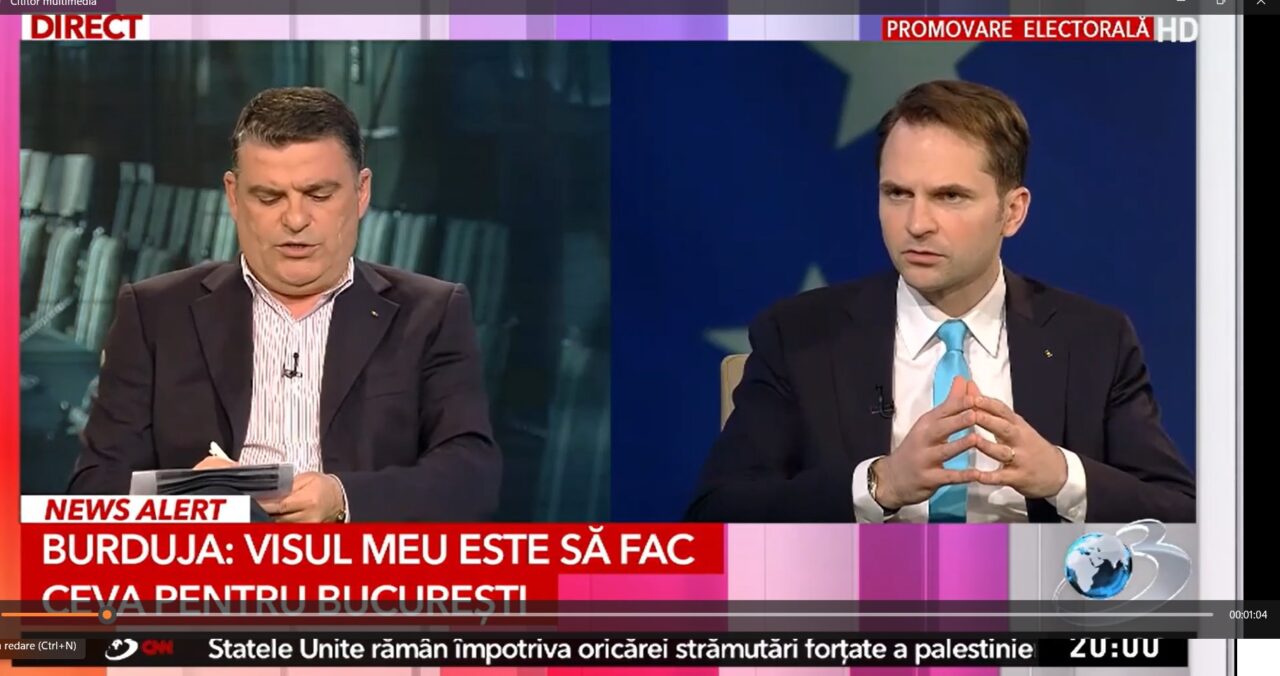 Sebastian BURDUJA: Nicușor DAN a mințit POPORUL cu TELEVIZORUL