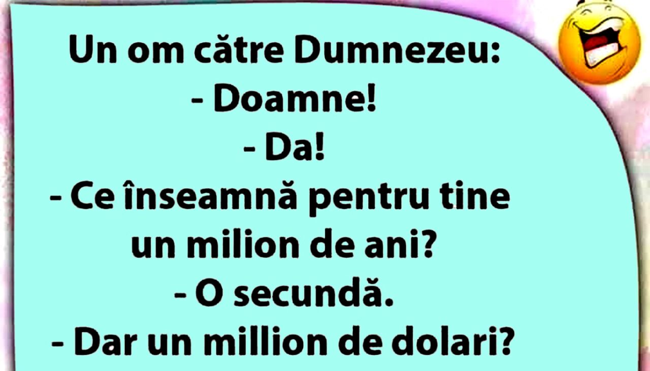 Cel mai tare BANC de Paște | „Doamne, ce înseamnă pentru tine 1.000.000 de ani?”