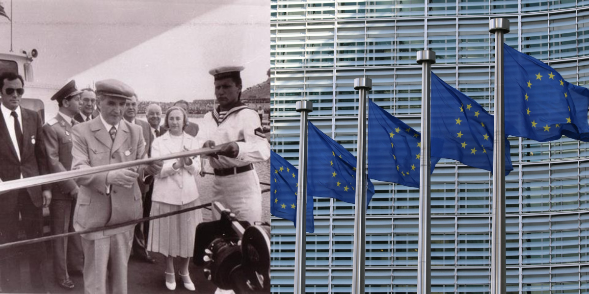26 MAI, calendarul zilei: Nicolae Ceaușescu inaugurează Canalul Dunăre-Marea Neagră/ Comunitatea europeană adoptă steagul european