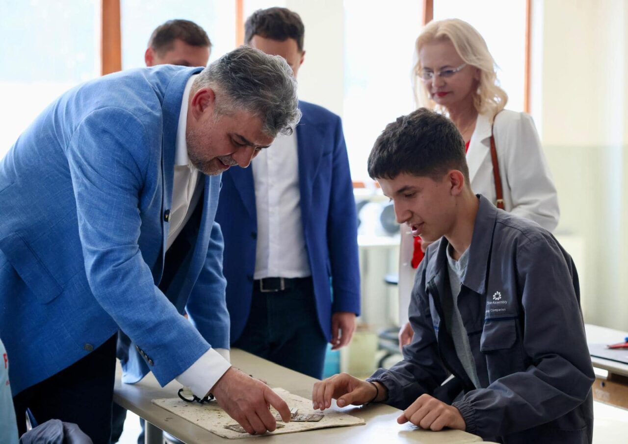 Marcel CIOLACU promovează învățământul DUAL/A vizitat cel mai mare CAMPUS din țară