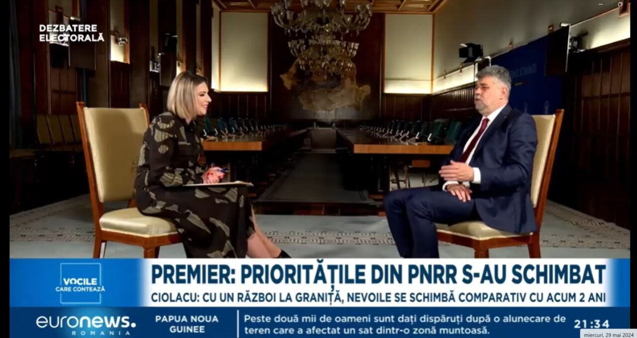 Marcel CIOLACU: Nu era USR-ul Partidul Tinerilor? N-au primit niciun leu, niciun euro prins în PNRR, pentru tineri