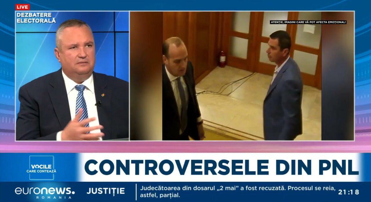 Nicolae Ciucă, despre incidentul violent din Parlament dintre Dan Vîlceanu și Florin Roman: „Un comportament inacceptabil, inexplicabil”