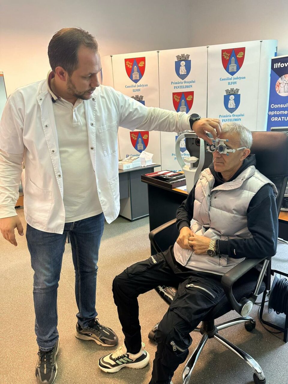 În ILFOV, campania pentru controale oftalmologice GRATUITE continuă și în IUNIE