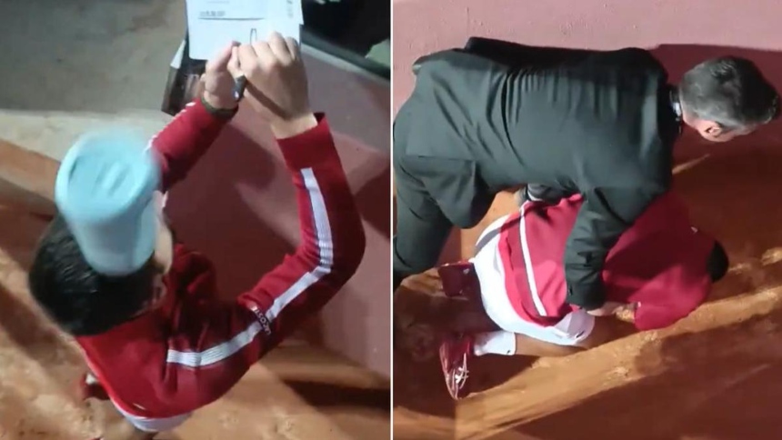 Nebunie la Roma: Novak Djokovic a fost LOVIT cu o sticlă în cap. VIDEO