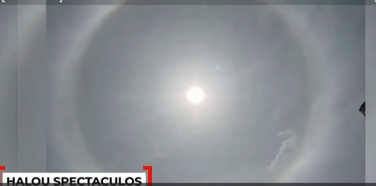 Curcubeu circular spectaculos. Ce semnificație are fenomenul observat în județul Timiș
