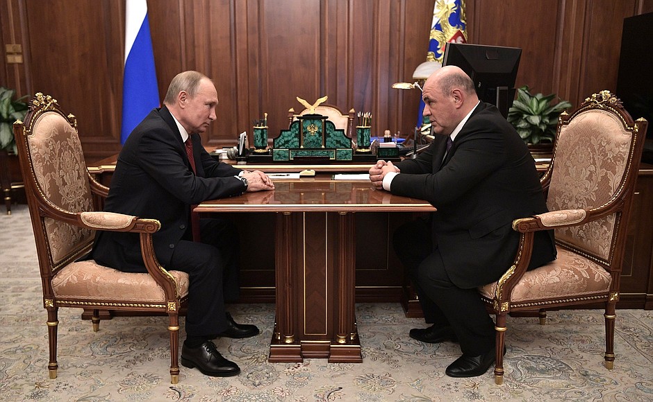 Vladimir Putin l-a desemnat pe Mihail MIȘUSTIN pentru un nou mandat de PREMIER