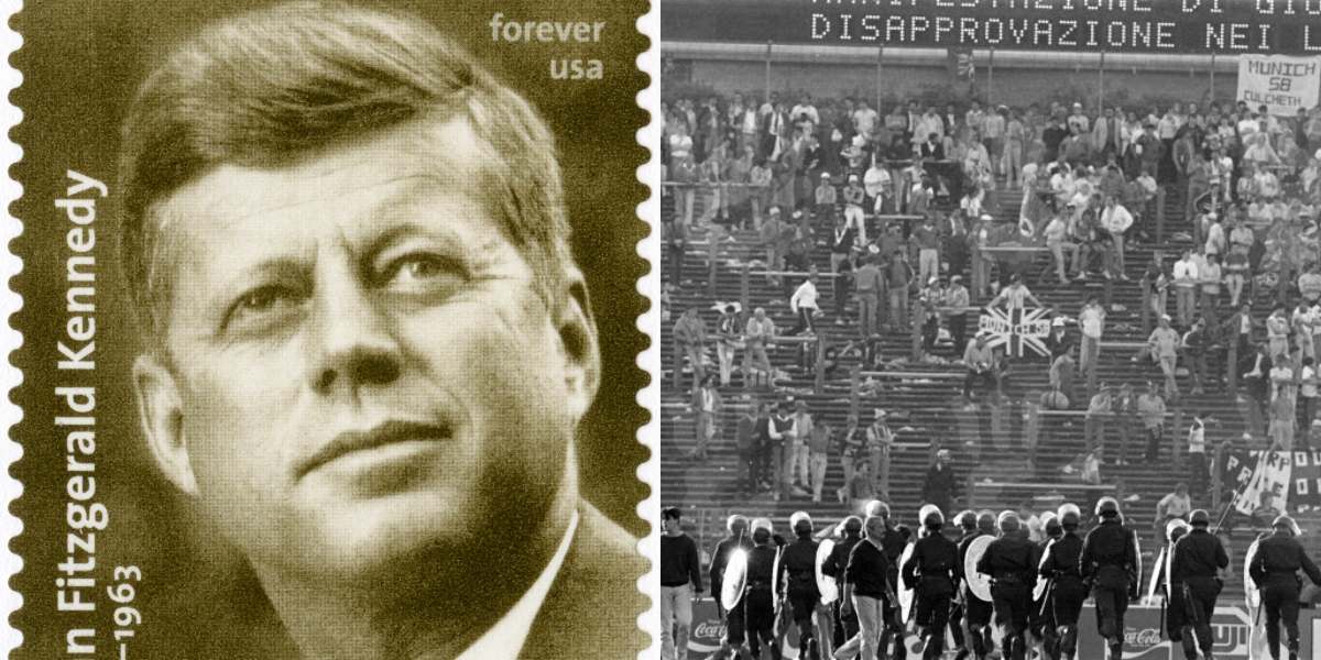 29 MAI, calendarul zilei: Se naște John F. Kennedy / 39 de ani de la stingerea a 39 de spectatori pe stadionul Heysel, Bruxelles