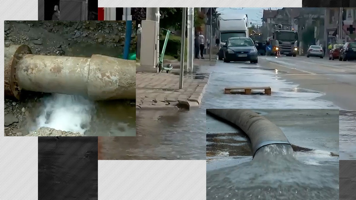 Avarie majoră la rețeaua de apă în Târgu Jiu. O treime din oraș a rămas „pe uscat”. Când se va rezolva problema