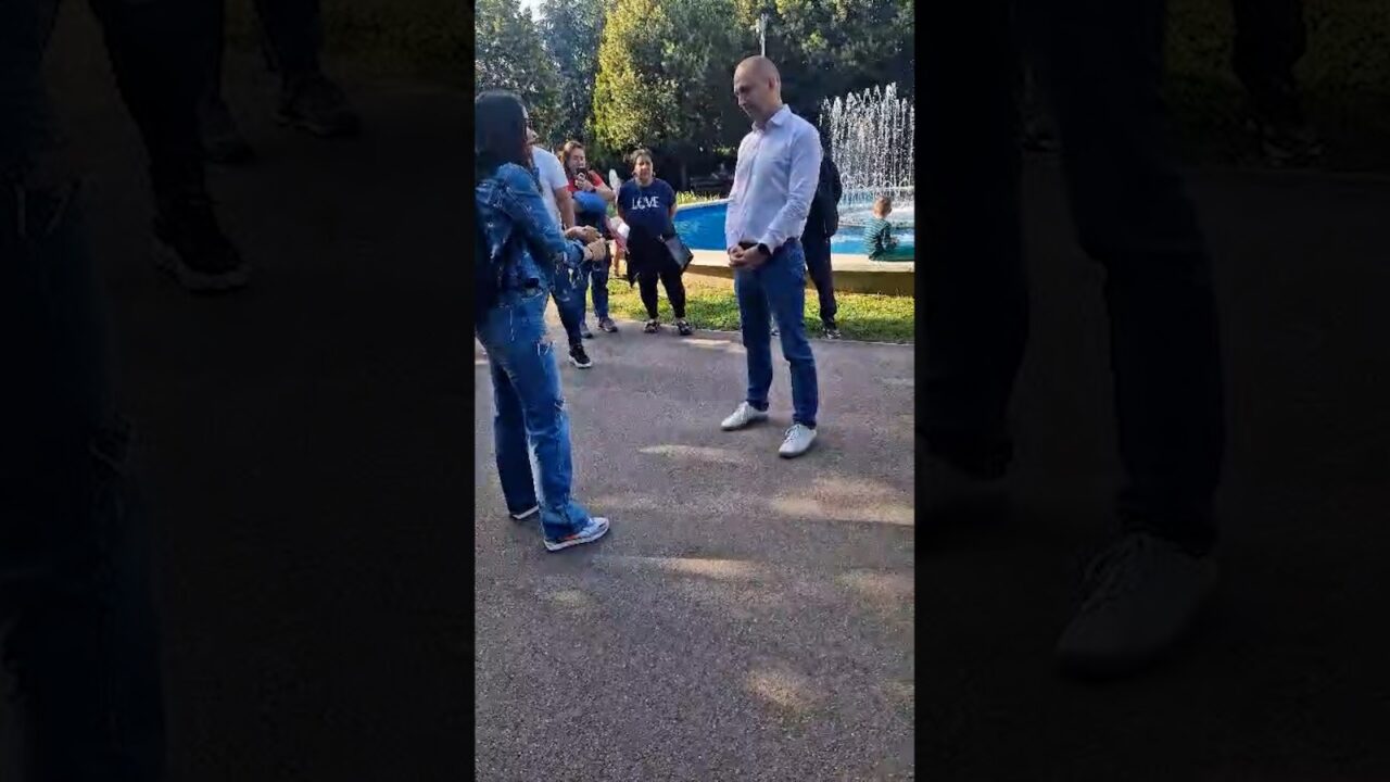 Cristian Popescu PIEDONE dorit primar și în Sectorul 2/Cetățenii l-au luat la rost pe Radu MIHAIU și au scandat NUMELE edilului de la Sectorul 5