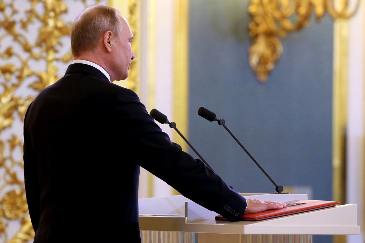Vladimir Putin va depune JURĂMÂNTUL pentru un nou mandat de șase ani la KREMLIN