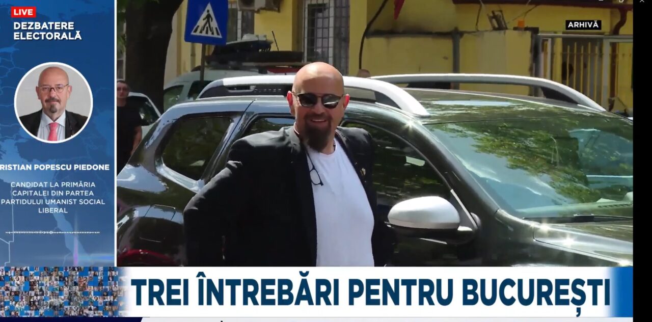 Cristian Popescu PIEDONE și-a caracterizat adversarii / Cele mai multe VORBE au fost pentru candidatul AUR