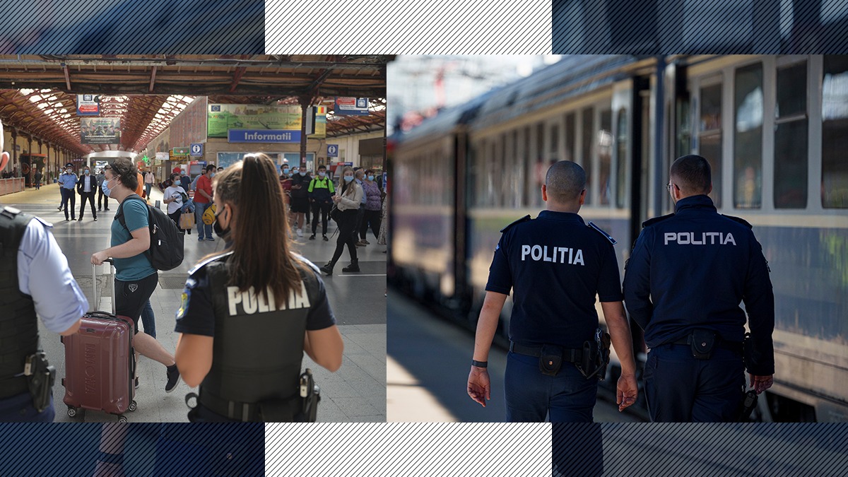 INCIDENT feroviar în Mureș. Un tren format din 12 vagoane tip cisternă, încărcate cu benzină, oprit în stația Albești. Sunt scurgeri de carburant