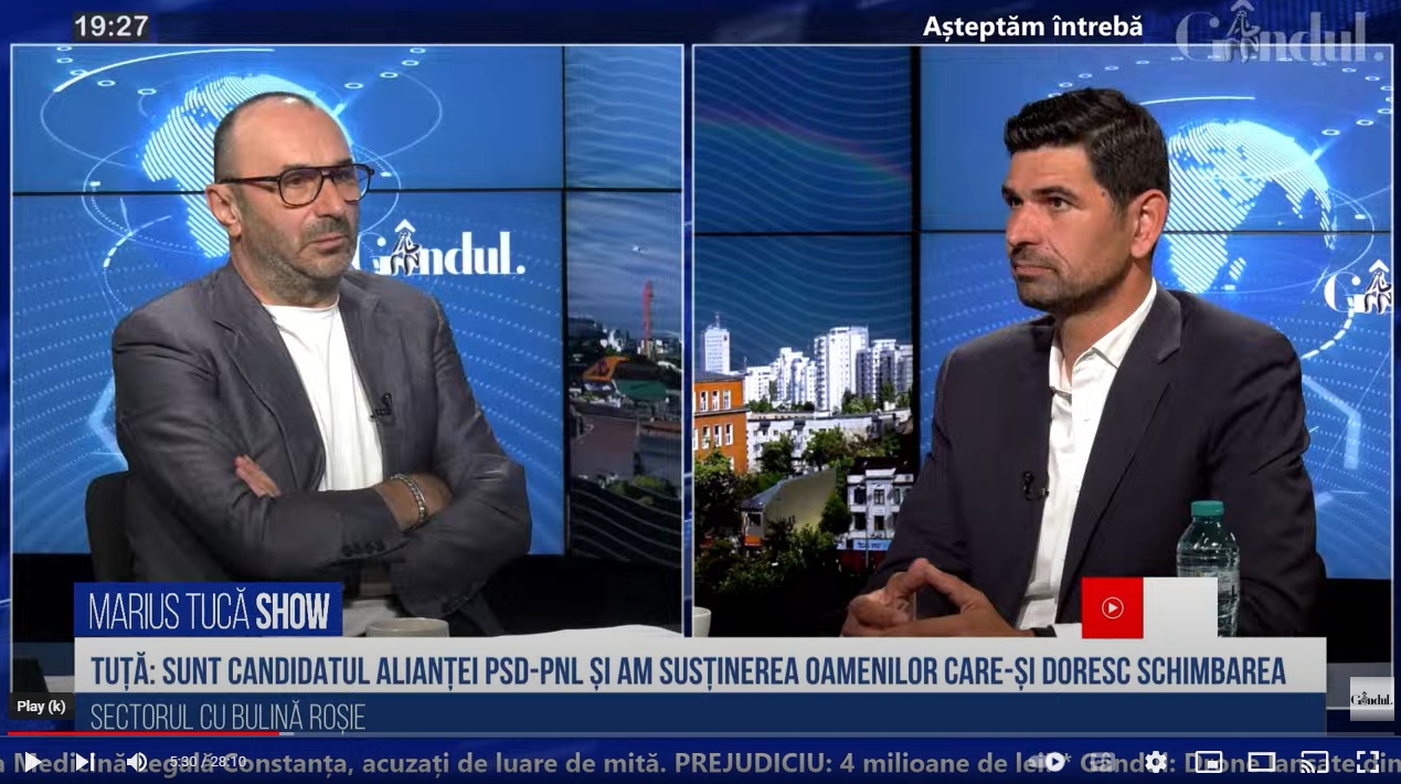 POLL Marius Tucă Show: „Fiind trimisă în judecată, Clotilde Armand ar fi trebuit să apară pe listele cu candidații de la Sectorul 1?”