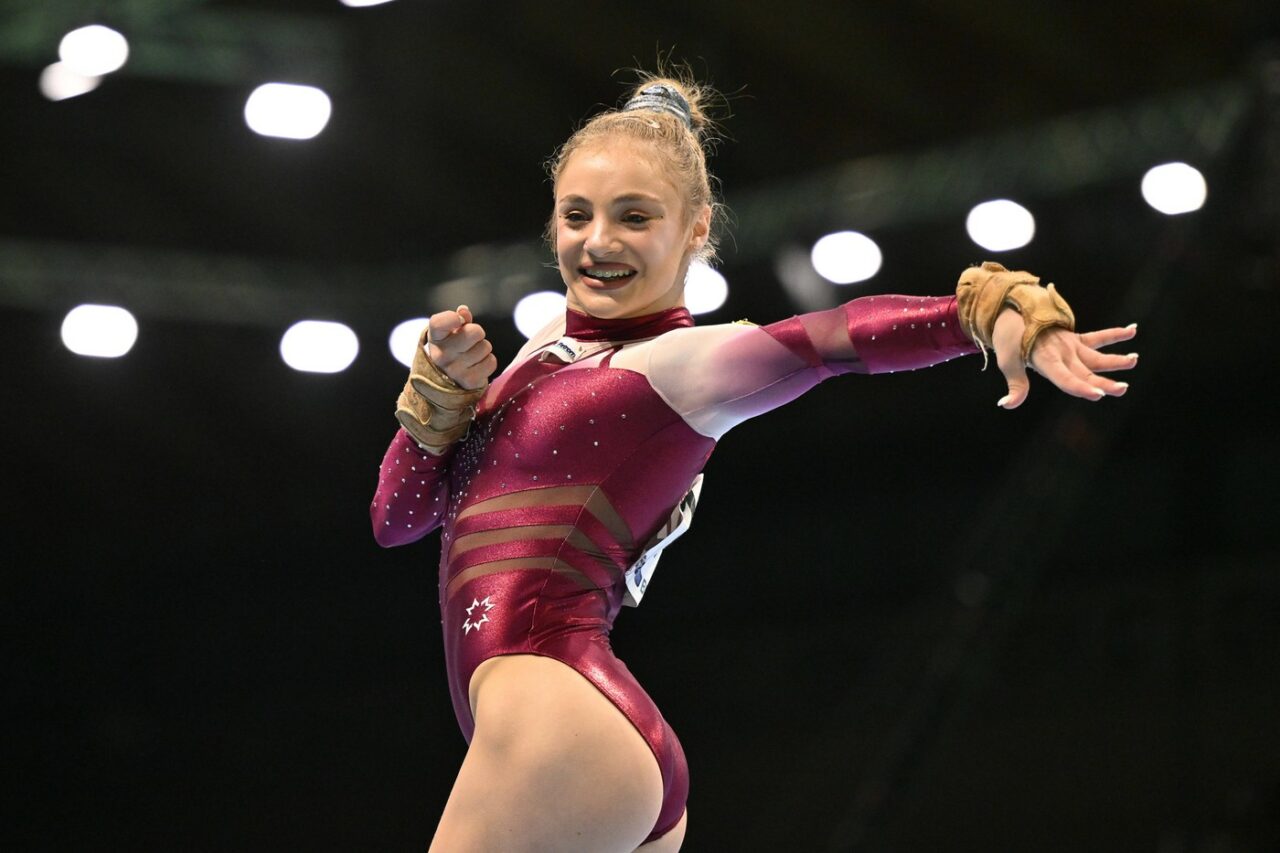Sabrina Voinea obține două MEDALII DE ARGINT în Campionatul European de Gimnastică de la Rimini