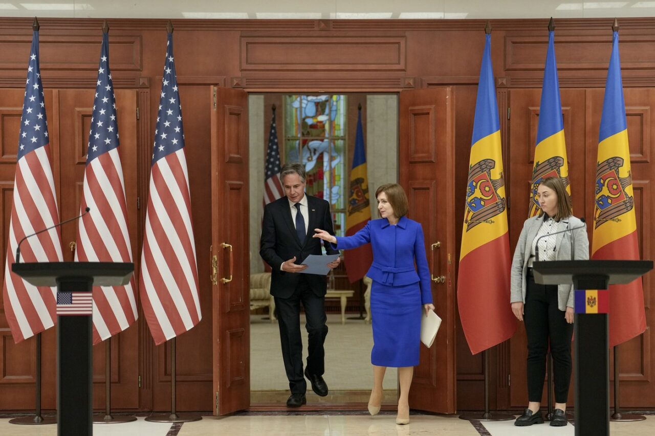 Antony Blinken reafirmă, la Chișinău, susținerea SUA pentru Republica Moldova /„Vă considerăm un PARTENER foarte valoros”